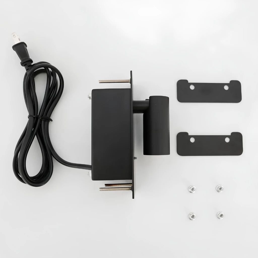  Đèn Đọc Sách Âm Vách Đầu Giường MotoM MBK023 Thân Ngắn Vuông – Khớp Xoay Gập Linh Hoạt Cao Cấp Chuẩn Khách Sạn Nhật Bản 