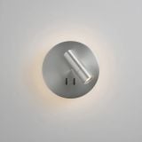  Đèn Đọc Sách Đầu Giường MotoM MBK024 Đế Tròn Tích Hợp LED Gián Tiếp & Rọi Điểm Đa Năng – Chuẩn Khách Sạn Cao Cấp Nhật Bản 