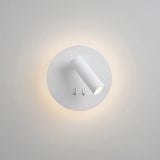  Đèn Đọc Sách Đầu Giường MotoM MBK024 Đế Tròn Tích Hợp LED Gián Tiếp & Rọi Điểm Đa Năng – Chuẩn Khách Sạn Cao Cấp Nhật Bản 