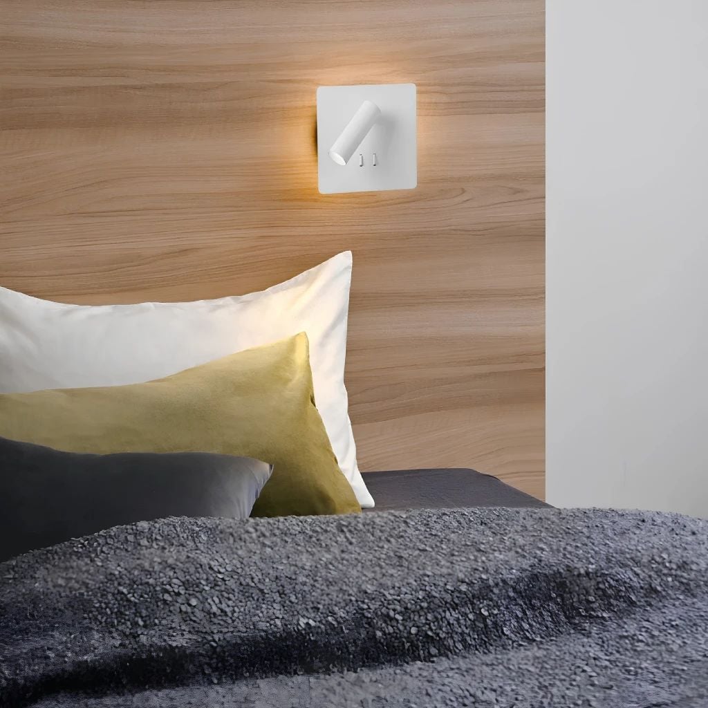  Đèn Đọc Sách Đầu Giường MotoM MBK025 Tích Hợp LED Gián Tiếp & Rọi Điểm Đa Năng – Chuẩn Khách Sạn Cao Cấp Nhật Bản 