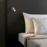  Đèn Đọc Sách Đầu Giường MotoM MBK026 Tròn Nhỏ Gọn (Đường Kính 65mm) – Khớp Xoay Linh Hoạt Chuẩn Khách Sạn Cao Cấp Nhật Bản 