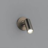  Đèn Đọc Sách Đầu Giường MotoM MBK026 Tròn Nhỏ Gọn (Đường Kính 65mm) – Khớp Xoay Linh Hoạt Chuẩn Khách Sạn Cao Cấp Nhật Bản 