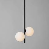  Đèn Thả Trần MotoM Sphere MPN034-2 (2 Bóng Φ100mm) – LED 7W 2700K (Treo Trần/Ray) 