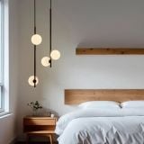  Đèn Thả Trần MotoM Sphere MPN034-2 (2 Bóng Φ100mm) – LED 7W 2700K (Treo Trần/Ray) 