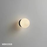  Đèn Tường Trang Trí 1 Bóng Thủy Tinh Tròn MotoM Sphere Φ65mm MBK035 – Đèn Treo Tường & Trần LED 2.5W Ánh Sáng Ấm 2700K 