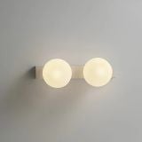  Đèn Tường Trang Trí 2 Bóng Thủy Tinh Tròn MotoM Sphere Φ65mm MBK036-2 – Đèn Treo Tường & Trần LED 5W Ánh Sáng Ấm 2700K 