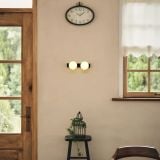  Đèn Tường Trang Trí 2 Bóng Thủy Tinh Tròn MotoM Sphere Φ65mm MBK036-2 – Đèn Treo Tường & Trần LED 5W Ánh Sáng Ấm 2700K 