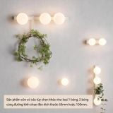  Đèn Tường Trang Trí 3 Bóng Thủy Tinh Tròn MotoM Sphere Φ65mm MBK037-3 – Đèn Treo Tường LED 7.5W Ánh Sáng Ấm 2700K 
