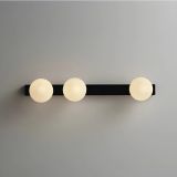  Đèn Tường Trang Trí 3 Bóng Thủy Tinh Tròn MotoM Sphere Φ65mm MBK037-3 – Đèn Treo Tường LED 7.5W Ánh Sáng Ấm 2700K 