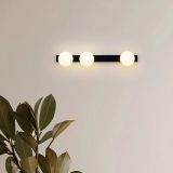  Đèn Tường Trang Trí 3 Bóng Thủy Tinh Tròn MotoM Sphere Φ65mm MBK037-3 – Đèn Treo Tường LED 7.5W Ánh Sáng Ấm 2700K 