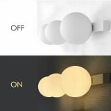  Đèn Gắn Tường MotoM Sphere MBK038-3 (3 Bóng Φ100mm) – LED 10.5W 2700K Móc Treo 