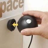  Đèn LED Đọc Sách Nam Châm Xoay Cầu MotoM MBK039 (Đen/Trắng) – Cảm Ứng Tăng Giảm Độ Sáng Vô Cấp, Dán/Bắt Vít Đa Năng Nhật Bản 