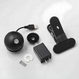  Đèn LED Đọc Sách Nam Châm Hút Xoay 360° MotoM MBK040 (Đen/Trắng) – Đèn Bàn Mini Tích Hợp Kẹp Cố Định Chuẩn Nhật Bản 