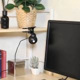  Đèn LED Đọc Sách Nam Châm Hút Xoay 360° MotoM MBK040 (Đen/Trắng) – Đèn Bàn Mini Tích Hợp Kẹp Cố Định Chuẩn Nhật Bản 
