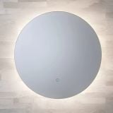  Gương Treo Tường Tròn Tích Hợp Đèn LED Gián Tiếp MotoM MBK041 (Đường Kính 60cm) – Khung Thép Chuẩn Khách Sạn Cao Cấp Nhật Bản 