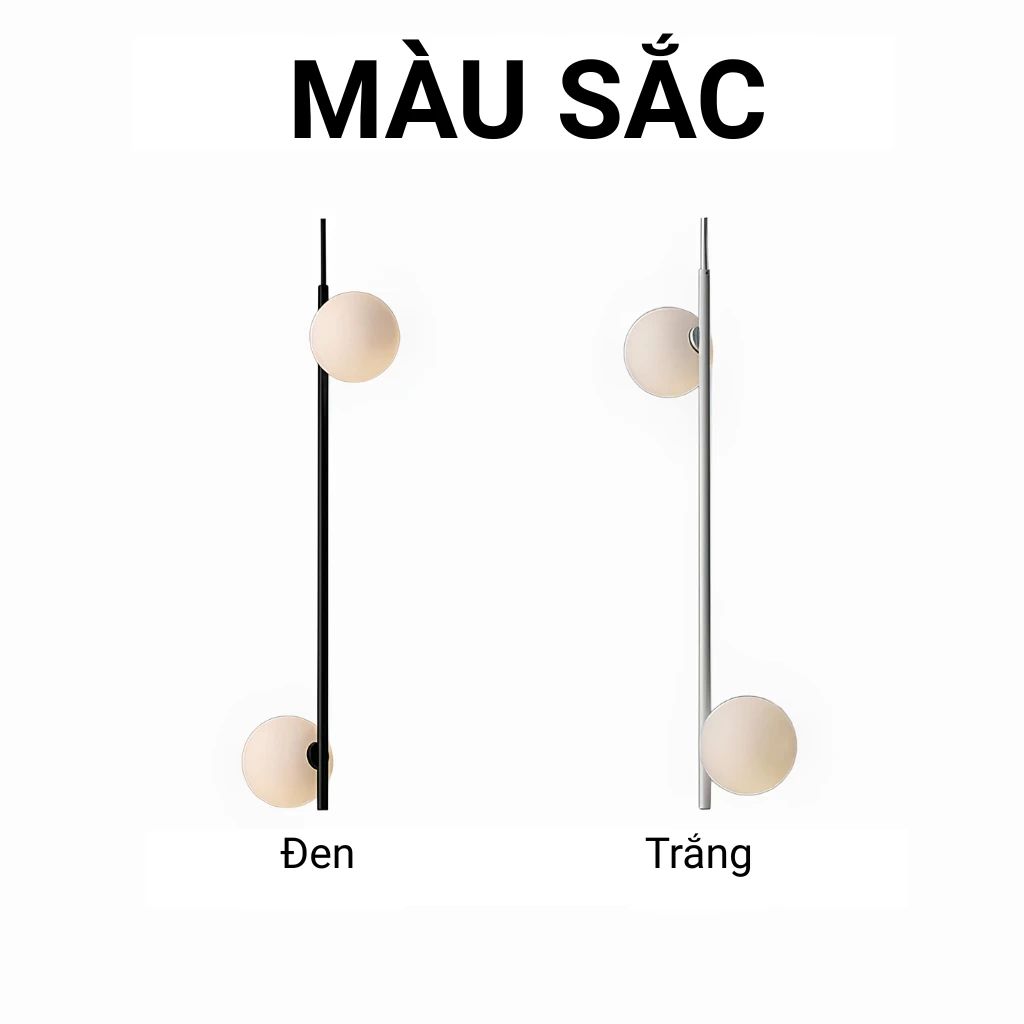  Đèn Thả Trần MotoM Sphere MPN035-2 (2 Bóng Φ100mm) – Thiết Kế Xòe Rộng Độc Đáo 