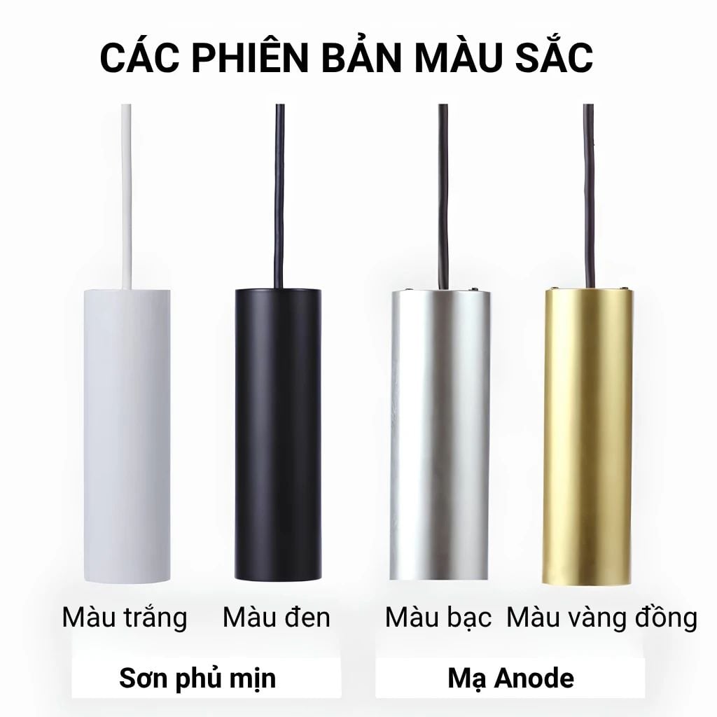  Đèn Thả Trần Hình Trụ MotoM MPN05 (φ55mm) Dạng Thanh Ray – Chip LED 7.3W Cao Cấp Chuẩn Phong Cách Nhật Bản 