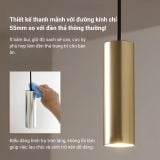  Đèn Thả Trần Hình Trụ MotoM MPN05 (φ55mm) Dạng Thanh Ray – Chip LED 7.3W Cao Cấp Chuẩn Phong Cách Nhật Bản 