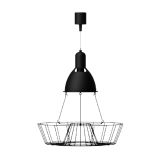  Đèn Thả Trồng Cây Green Lighting MotoM MPN069B (Màu Đen) – Tích Hợp 3 Chậu Cây, Đui E26 Tùy Chọn LED 