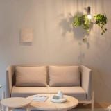  Đèn Thả Trồng Cây Green Lighting MotoM MPN070 – Tích Hợp 3 Chậu Cây, Kèm Bóng LED Filament 7W (Đen/Trắng) 