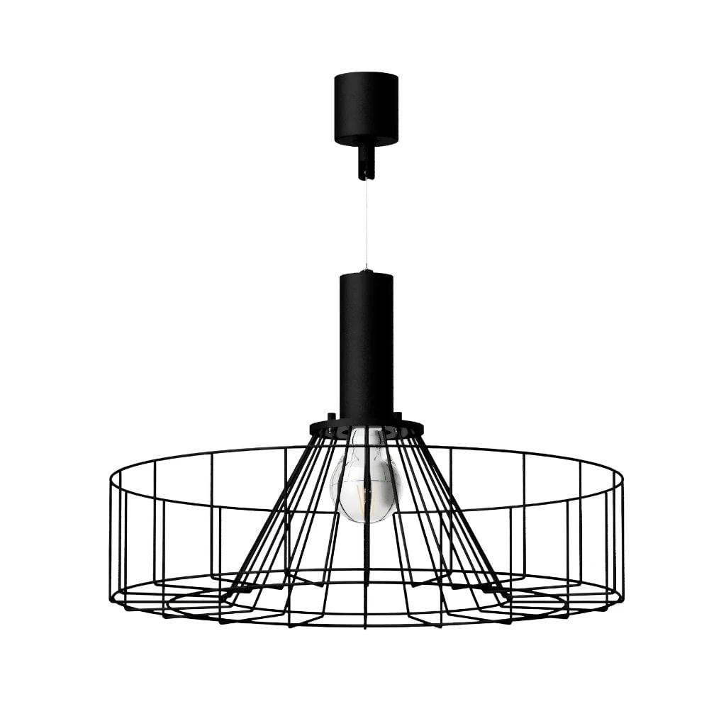  Đèn Thả Trồng Cây Green Lighting MotoM MPN070 – Tích Hợp 3 Chậu Cây, Kèm Bóng LED Filament 7W (Đen/Trắng) 