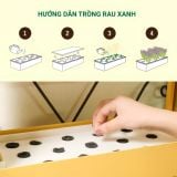  Đèn Trồng Rau Thủy Canh Trong Nhà Akarina05 OMA05 MotoM – Đèn LED Quang Hợp 15W, Khay Trồng 14 Lỗ Rộng Rãi Chuẩn Phong Cách Nhật Bản 
