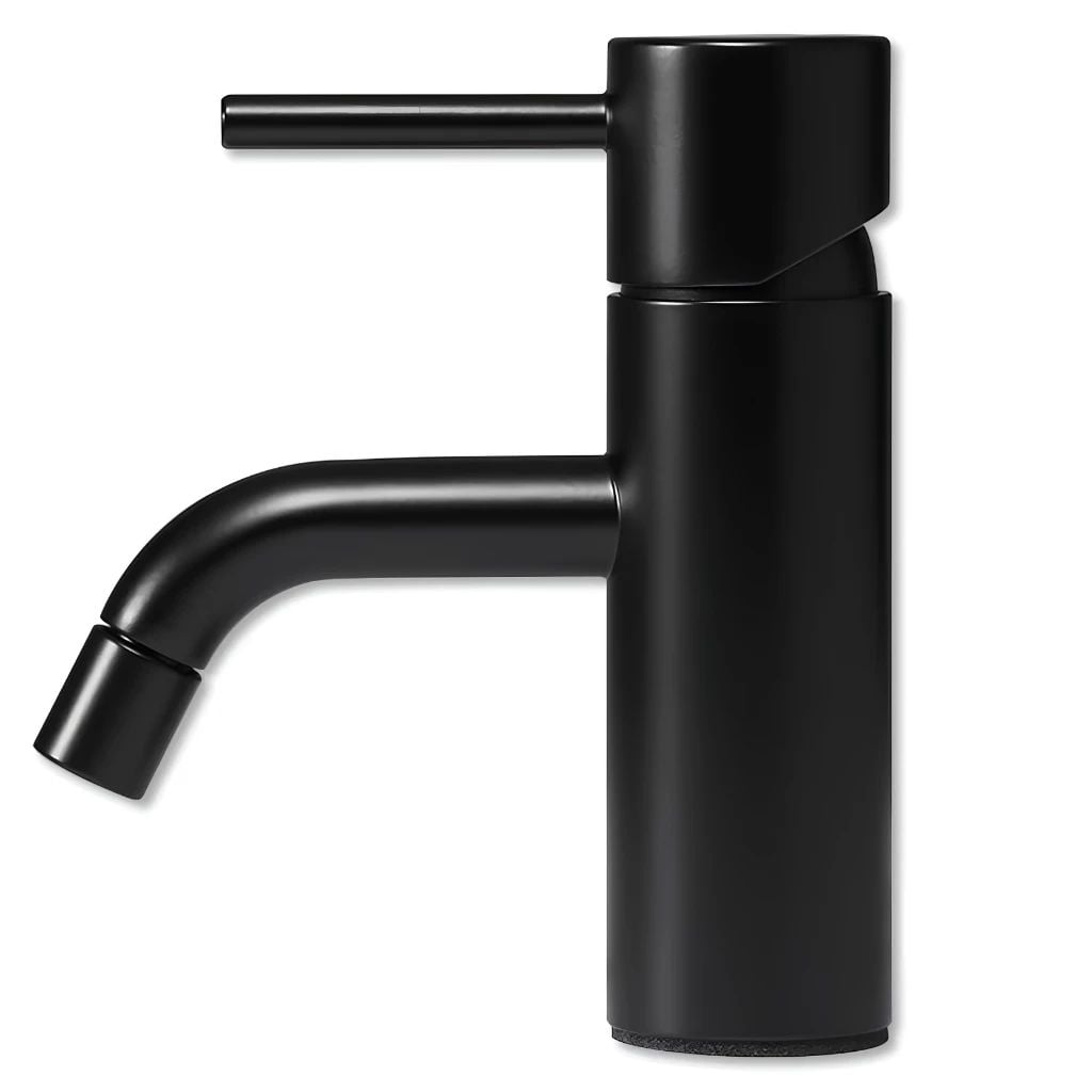  Vòi Rửa Lavabo Nóng Lạnh Trắng Mờ Miratap Fixer TA01909N – Sơn Tĩnh Điện Cao Cấp, Đạt Chuẩn JIS Nhật Bản, Đầu Tạo Bọt Chống Bắn 