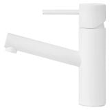  Vòi Rửa Lavabo Nóng Lạnh Trắng Mờ Miratap TA05129N (New Vega) – Sơn Mờ Sang Trọng, Đạt Chuẩn JIS Nhật Bản, Đầu Tạo Bọt Chống Bắn 