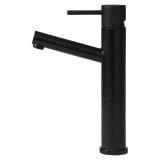  Vòi Rửa Lavabo Nóng Lạnh Cổ Cao Đen Mờ Miratap TA05159N (New Vega Tall) – Sơn Mờ Cao Cấp, Đạt Chuẩn JIS Nhật Bản, Đầu Tạo Bọt Chống Bắn 