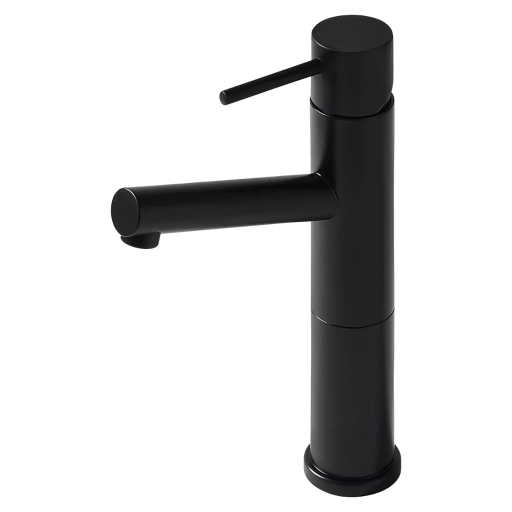  Vòi Rửa Lavabo Nóng Lạnh Cổ Cao Đen Mờ Miratap TA05159N (New Vega Tall) – Sơn Mờ Cao Cấp, Đạt Chuẩn JIS Nhật Bản, Đầu Tạo Bọt Chống Bắn 