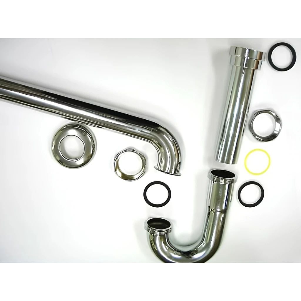  Ống Xi-Phong Phễu Xả Tường Miratap P-Trap WA00019 – Chuẩn Ren G1-1/4 Inch, Chống Hôi Triệt Để, Made In Japan 
