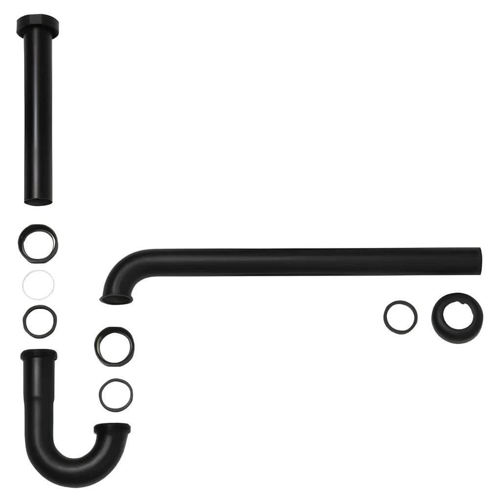  Ống Xi-Phong Phễu Xả Tường Miratap P-Trap WA00019 – Chuẩn Ren G1-1/4 Inch, Chống Hôi Triệt Để, Made In Japan 