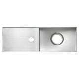  Chậu Rửa Tay Inox Treo Tường Miratap Tehachi Silver WA14111 – Inox 304 Xước Hairline, Siêu Nhỏ Gọn 350x120mm, Made In Japan 