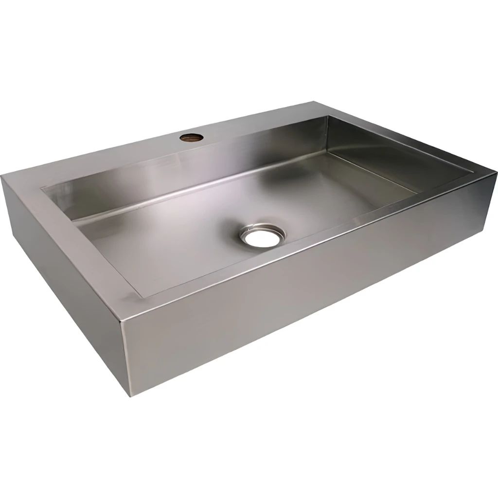 Chau lavabo inox dat ban Miratap SUS Carissa 600 WA14251 Nhat Ban