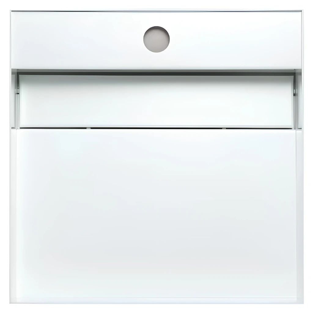  Chậu Rửa Tay Inox Treo Tường Miratap Cara 400 White WA28011 – Inox 304 Sơn Hybrid Trắng Mờ, Tích Hợp Hộc Tủ Đồ 13L, Made In Japan 