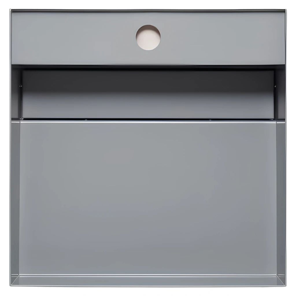  Chậu Rửa Tay Inox Treo Tường Miratap Cara 400 White WA28011 – Inox 304 Sơn Hybrid Trắng Mờ, Tích Hợp Hộc Tủ Đồ 13L, Made In Japan 
