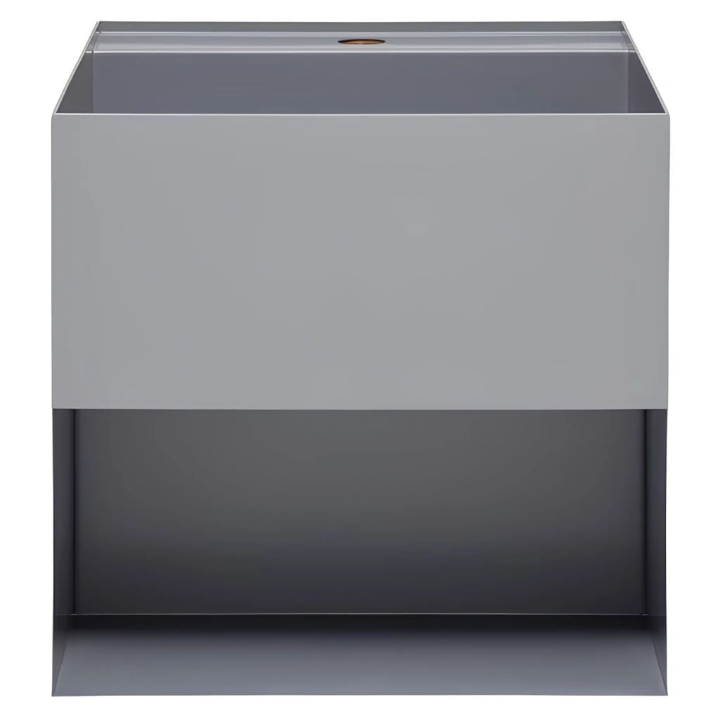  Chậu Rửa Tay Inox Treo Tường Miratap Cara 400 White WA28011 – Inox 304 Sơn Hybrid Trắng Mờ, Tích Hợp Hộc Tủ Đồ 13L, Made In Japan 