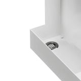  Chậu Rửa Tay Inox Treo Tường Miratap Pratico R WA28261 Màu Đen – Inox 304 Sơn Tĩnh Điện, Siêu Nhỏ Gọn Lỗ Vòi φ25mm, Made In Japan 