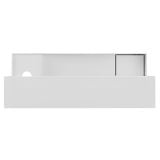  Chậu Rửa Tay Inox Treo Tường Miratap Pratico R WA28261 Màu Đen – Inox 304 Sơn Tĩnh Điện, Siêu Nhỏ Gọn Lỗ Vòi φ25mm, Made In Japan 
