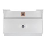  Bộ Tủ Chậu Rửa Tay Inox Treo Tường Miratap Industar 600 WA33031 Màu Đen – Khung Thép Căn Bản, Inox 304 Sơn Mờ, Made In Japan 
