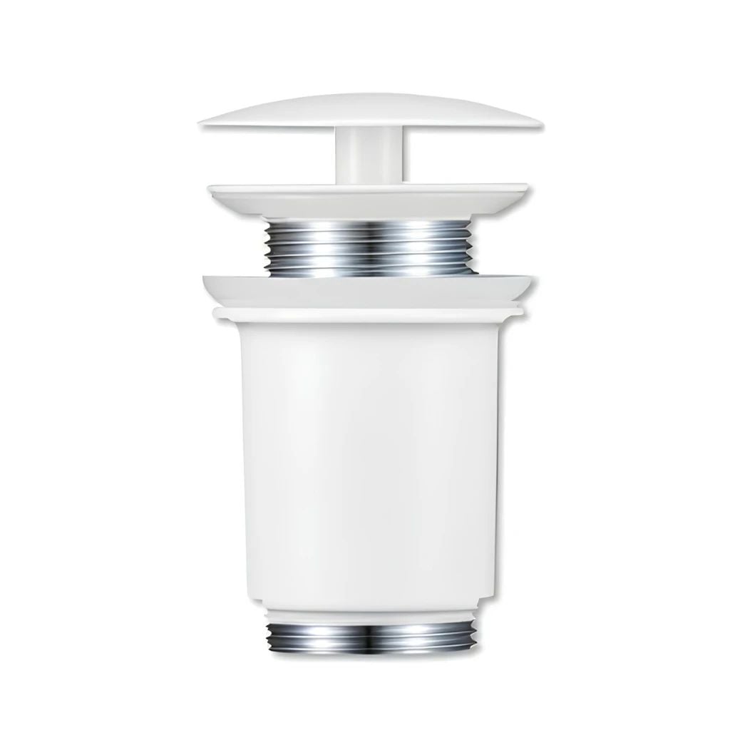 Bộ Xả Nắp Chặn Và Ống Thải Chữ P Màu Đen Miratap WA34011P (Thoát Tường) – Dành Cho Chậu Lavabo Không Xả Tràn, Nhập Khẩu Nhật Bản & Ý 