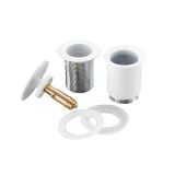  Bộ Xả Nắp Chặn Và Ống Thải Chữ P Màu Đen Miratap WA34011P (Thoát Tường) – Dành Cho Chậu Lavabo Không Xả Tràn, Nhập Khẩu Nhật Bản & Ý 