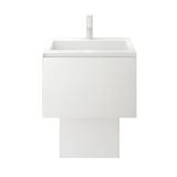 Tủ Lavabo Tạo Hình Kim Loại Treo Tường Miratap Sensy Wash WSE075 (W750mm) – Thép Không Gỉ SUS304 Sơn Hybrid Mờ Cao Cấp, Ngăn Kéo Trượt Tối Giản, Made In Japan 