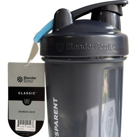  Bình lắc nhập khẩu USA Blender Bottle 850ml: Transparent Labs 