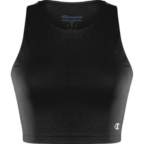  Champion Contour Cropped Tank: Áo ba lỗ thể thao Black 