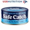 Cá ngừ hoang dã thủy ngân thấp Elite Wild Tuna: Safe Catch hộp lẻ 142g