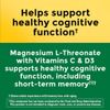 Magtein Magnesium L-Threonate + Vitamin C&D: Nature Made 90 viên