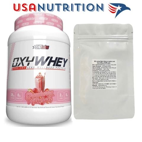  Bổ sung đạm EHPLabs Oxy Whey Protein :  gói chiết 