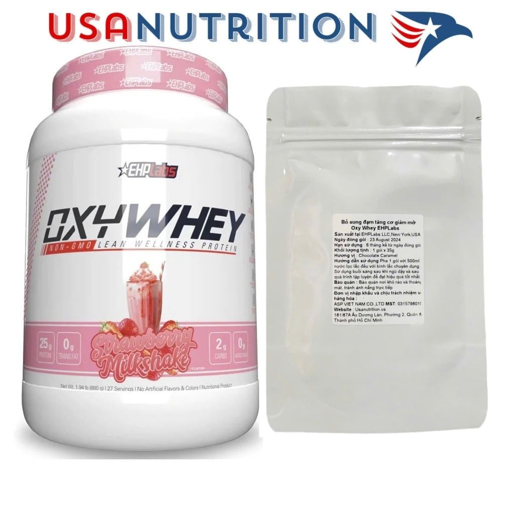 Bổ sung đạm EHPLabs Oxy Whey Protein :  gói chiết