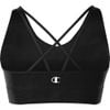 Champion Contour V-Neck Bra Top: Áo bra thể thao Black